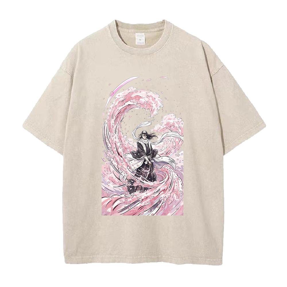 Anime BLEACH Kuchiki Byakuya Graphic T Shirt Men Women Short Sleeve Clothing Oversized Tshirt Washed Cotton Tee Harajuku Tshirt S
Anime BLEACH Kuchiki Byakuya Graphic T Shirt Men Women Short Sleeve Clothing Oversized Tshirt Washed Cotton Tee Harajuku Tshirt S