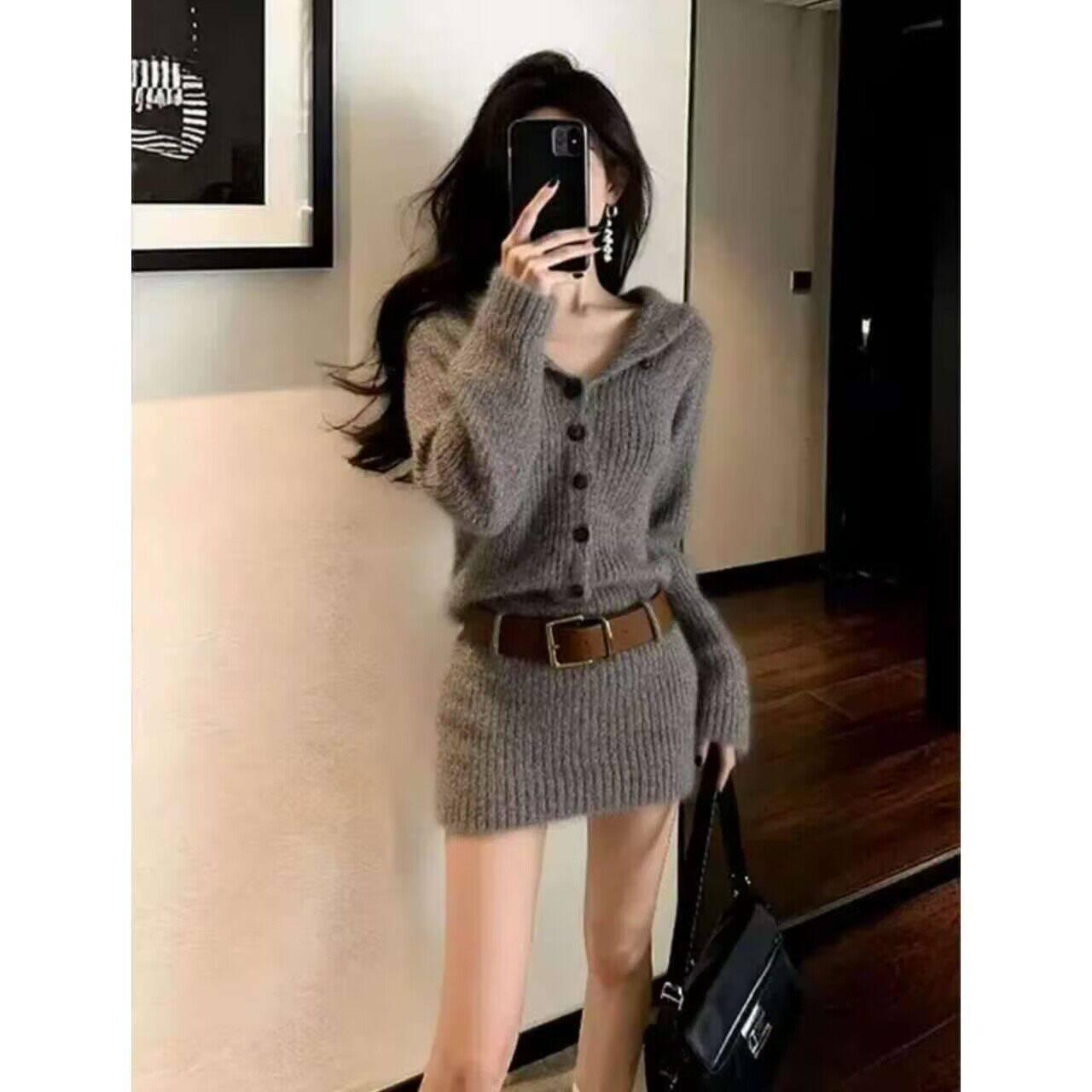 Women s Elegant Waist-Cinched Knit Dress - Autumn/Winter 2025 Collection (Petite) XL (60-65 kg)
Women s Elegant Waist-Cinched Knit Dress - Autumn/Winter 2025 Collection (Petite) XL (60-65 kg)
