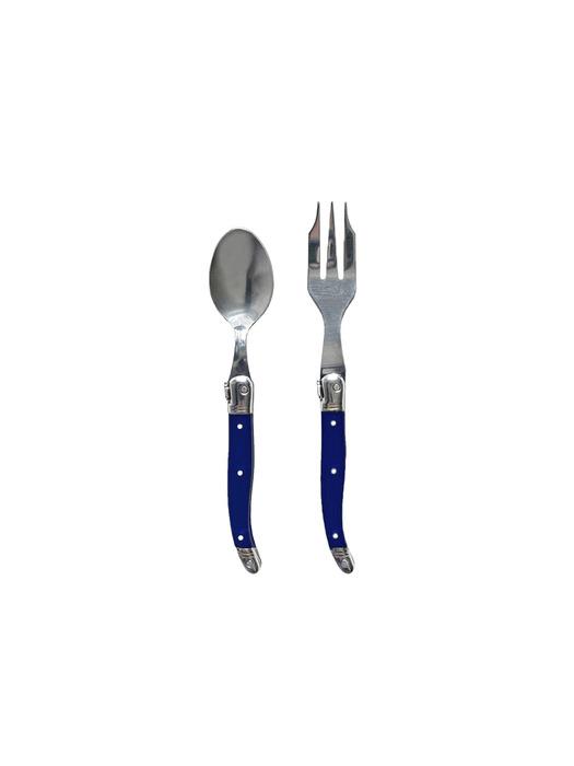 LAGUIOLE Jeanneron Laguiole French Blue Teaspoon & Teafork Set single type
LAGUIOLE Jeanneron Laguiole French Blue Teaspoon & Teafork Set single type
