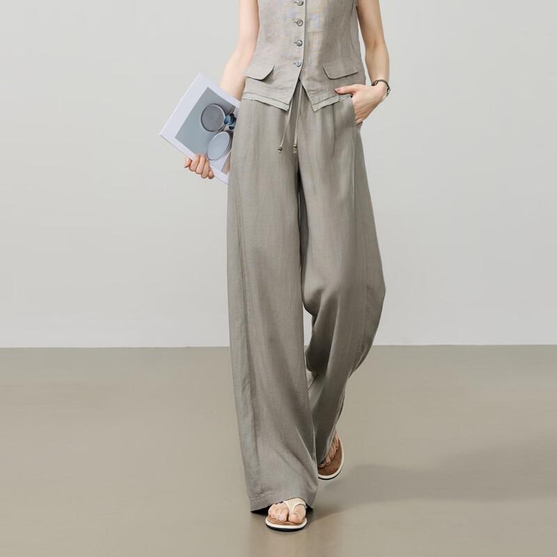 Women s Lyocell Linen Wide-Leg Drapey Pants 29S Petite
Women s Lyocell Linen Wide-Leg Drapey Pants 29S Petite