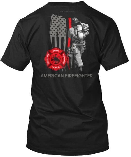American Firefighter T- Pride Courage Honor Tradition TTshirt Made in USA S-5XL S
American Firefighter T- Pride Courage Honor Tradition TTshirt Made in USA S-5XL S