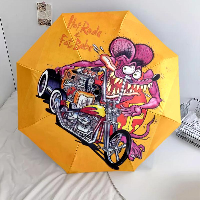 1pc Rat Fink pattern Umbrella Portable Folding Umbrella Iron Frame Hole Bone Structure Outdoor Home Umbrella разноцветный
1pc Rat Fink pattern Umbrella Portable Folding Umbrella Iron Frame Hole Bone Structure Outdoor Home Umbrella разноцветный