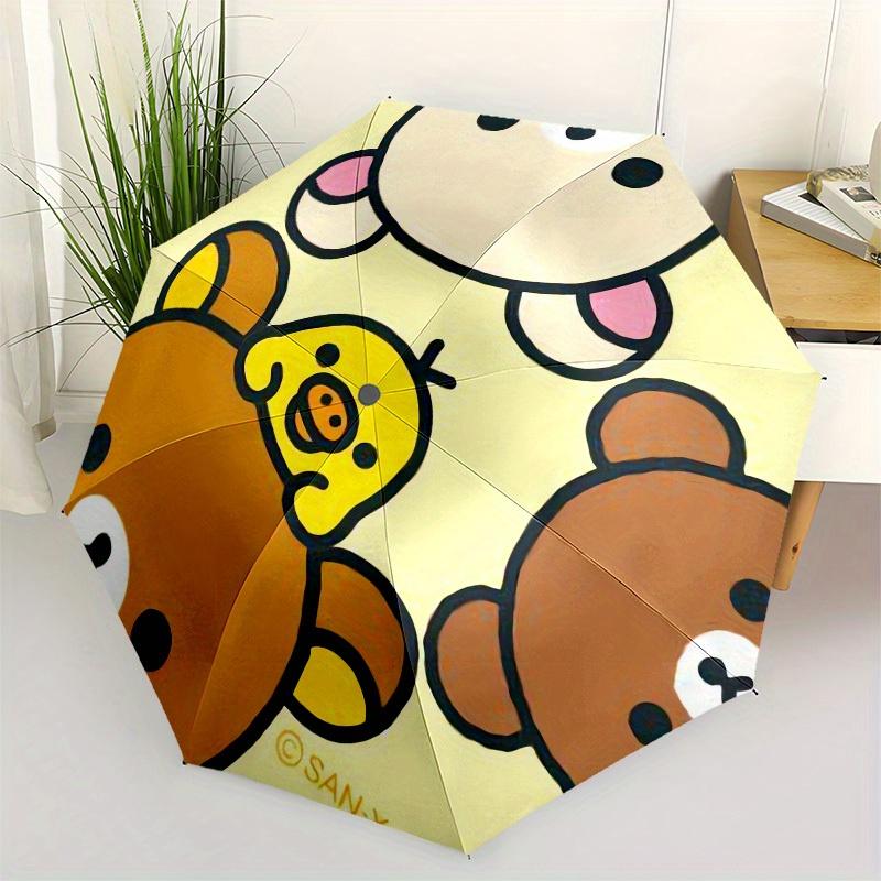 1pc Rilakkuma Friends Circle Umbrella with Plastic Handle,Suitable for All Seasons Home Travel Outdoor UmbrellaM899
1pc Rilakkuma Friends Circle Umbrella with Plastic Handle,Suitable for All Seasons Home Travel Outdoor UmbrellaM899