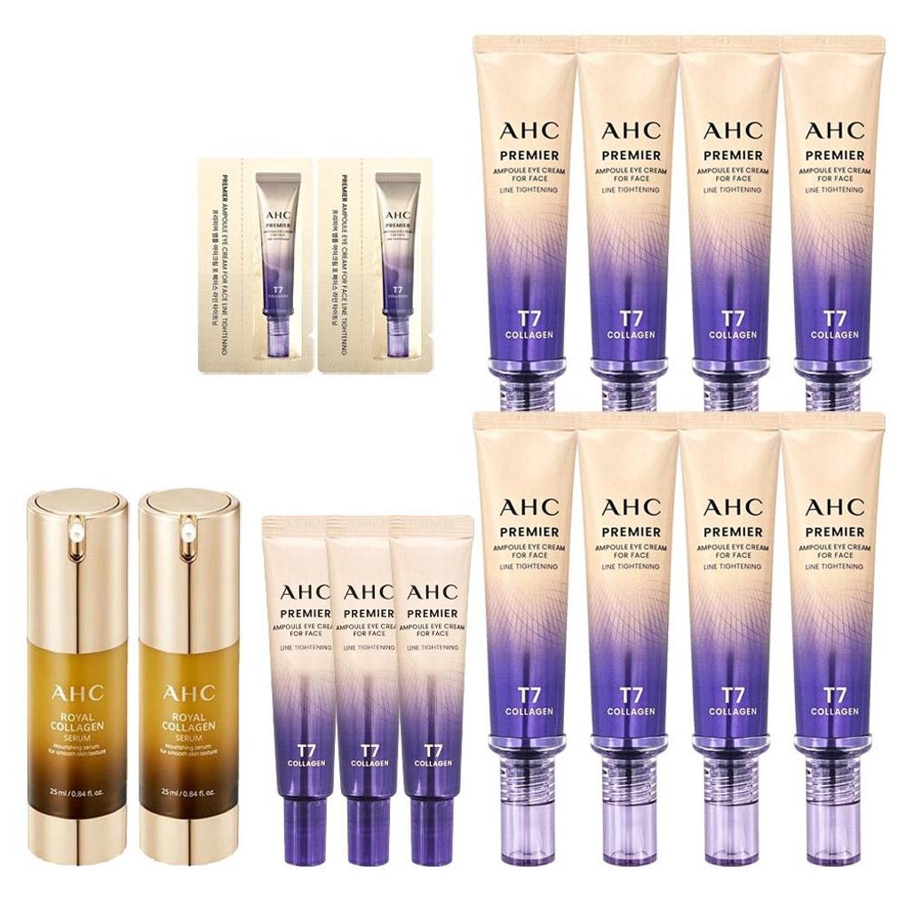 AHC Eye Cream Season 13 Line Tightening (Royal Collagen Serum x2) AHC Line Tightening Set + 2 Royal Collagen Serums
AHC Eye Cream Season 13 Line Tightening (Royal Collagen Serum x2) AHC Line Tightening Set + 2 Royal Collagen Serums