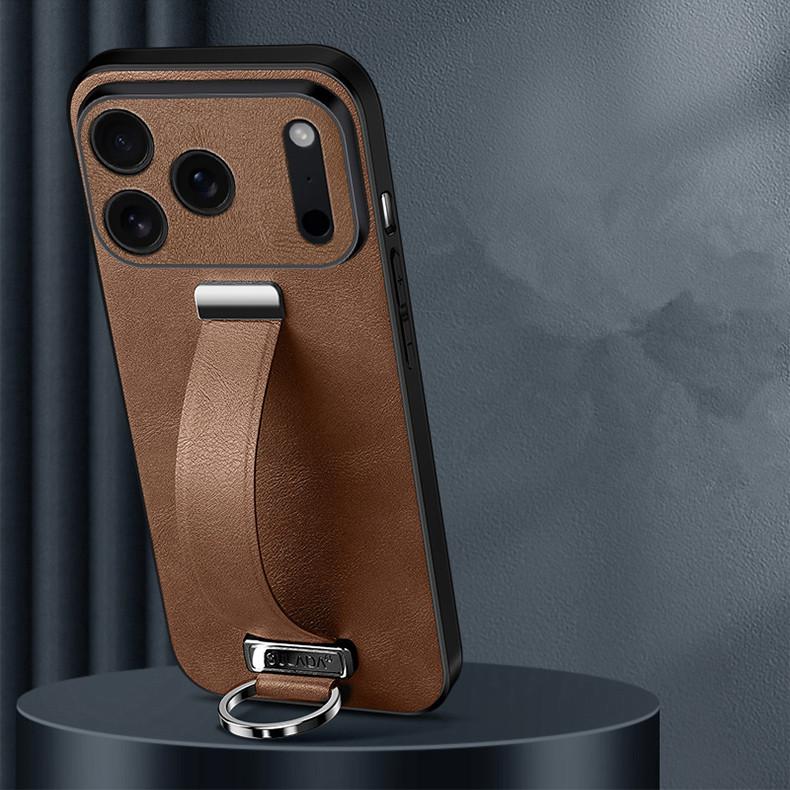 Элегантный кожаный чехол-браслет для iPhone 17 Air 16 Pro Max 15 Plus, чехол-подставка с возможностью растяжения, элегантное деловое кольцо для пальца iPhone 15 Pro Max темно-коричневого
Элегантный кожаный чехол-браслет для iPhone 17 Air 16 Pro Max 15 Plus, чехол-подставка с возможностью растяжения, элегантное деловое кольцо для пальца iPhone 15 Pro Max темно-коричневого