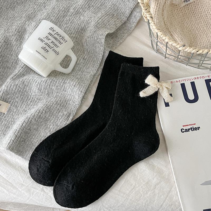10Pair Korean Socks Women S Autumn And Winter Warm Wool Tube Socks Bow Japanese Miu Stacking Socks Women S Simple Cashmere Socks One size fits all
10Pair Korean Socks Women S Autumn And Winter Warm Wool Tube Socks Bow Japanese Miu Stacking Socks Women S Simple Cashmere Socks One size fits all