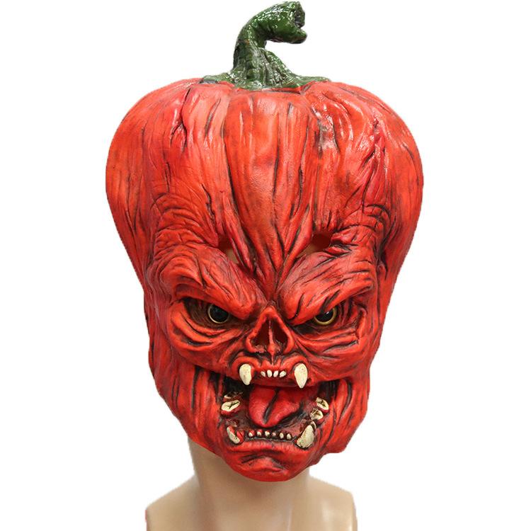 Red Pumpkin Mask Halloween role-playing cospla Latex pumpkin headgear horror prop ghost Average Size
Red Pumpkin Mask Halloween role-playing cospla Latex pumpkin headgear horror prop ghost Average Size