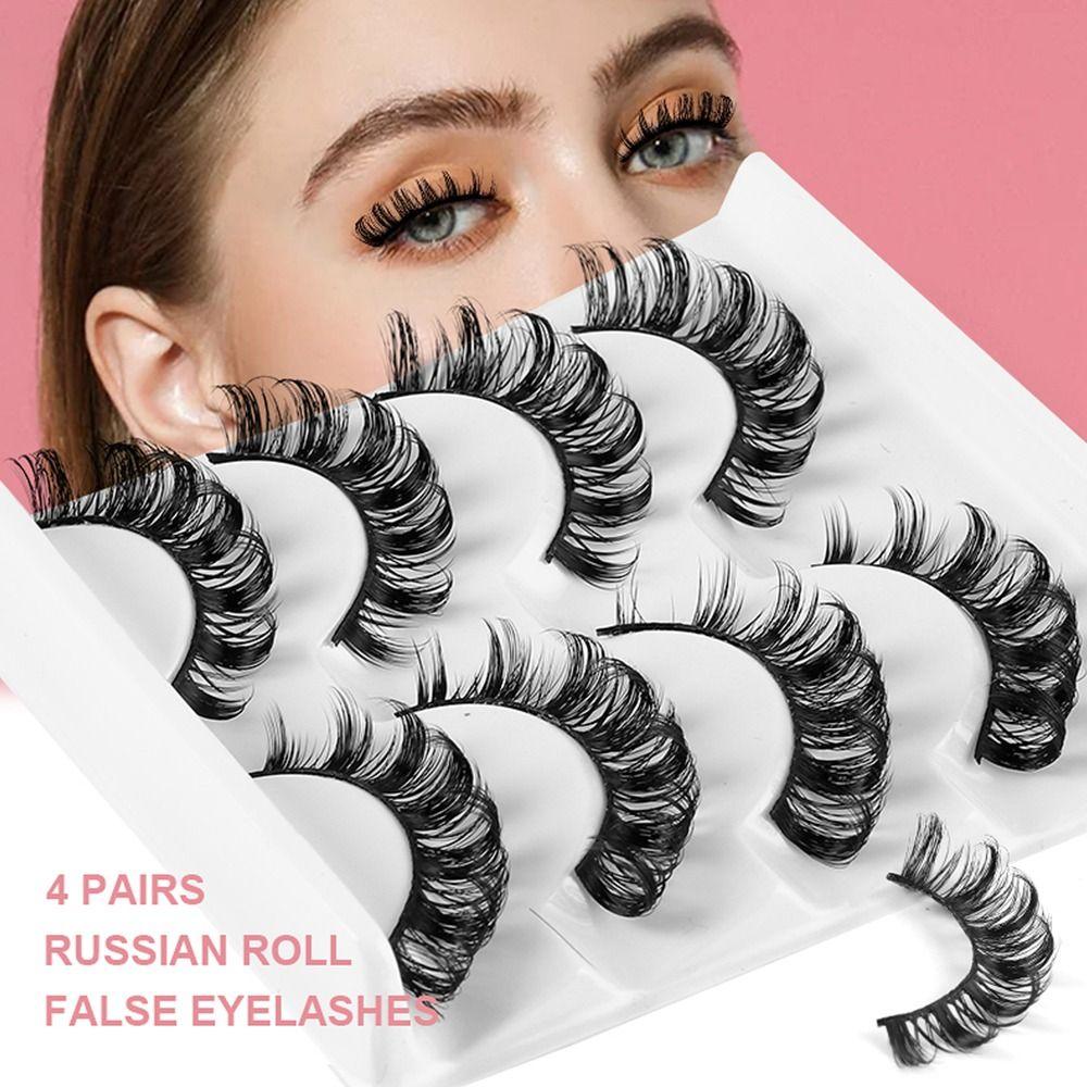 Fluffy Looks Like Eyelash Extension Russian Strip Lashes False Eyelashes D Curl Fake Eyelashes 4008
Fluffy Looks Like Eyelash Extension Russian Strip Lashes False Eyelashes D Curl Fake Eyelashes 4008