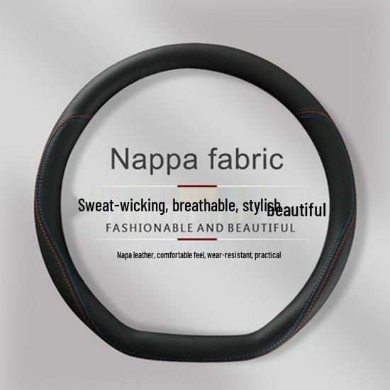 Genuine Leather Anti-Slip Steering Wheel Cover for Mazda Models: 3, Axela, CX50, Ruiyi, CX30, Atenza, CX4 38cm
Genuine Leather Anti-Slip Steering Wheel Cover for Mazda Models: 3, Axela, CX50, Ruiyi, CX30, Atenza, CX4 38cm