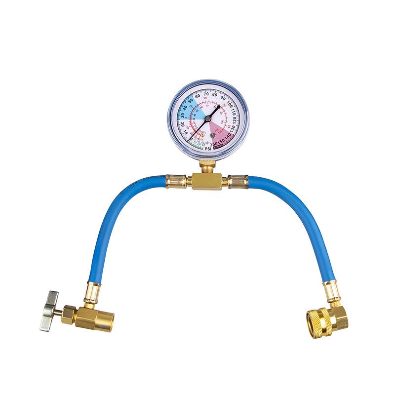 R134a Quick Refrigerant Charging Tool: Car A/C Refrigerant Hose with Gauge
R134a Quick Refrigerant Charging Tool: Car A/C Refrigerant Hose with Gauge