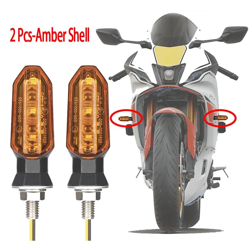 12V Motorcycle LED Turn Signal Lights 8mm Mini Flashing Light For Honda CBR500R CBR650F CB500X CRF250L MSX125 Moto Indicator
12V Motorcycle LED Turn Signal Lights 8mm Mini Flashing Light For Honda CBR500R CBR650F CB500X CRF250L MSX125 Moto Indicator