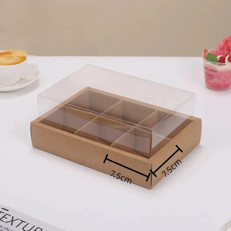 Paper Cupcake Packaging Box for Cake Shop, Kraft Paper Cupcake Box Transparent and Thickened 6/9 Hole Chocolate Packaging Bag
Paper Cupcake Packaging Box for Cake Shop, Kraft Paper Cupcake Box Transparent and Thickened 6/9 Hole Chocolate Packaging Bag