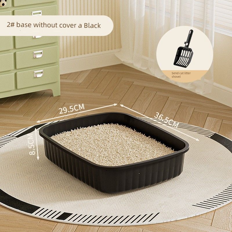 Лоток для кошек очень большой Уборка кошек Кошачий туалет Товары для питомцев Кошачий туалет Расширенный и высокий Защищенный от брызг Полузакрытый Bottom + shovel Black (small size) |**
Лоток для кошек очень большой Уборка кошек Кошачий туалет Товары для питомцев Кошачий туалет Расширенный и высокий Защищенный от брызг Полузакрытый Bottom + shovel Black (small size) |**