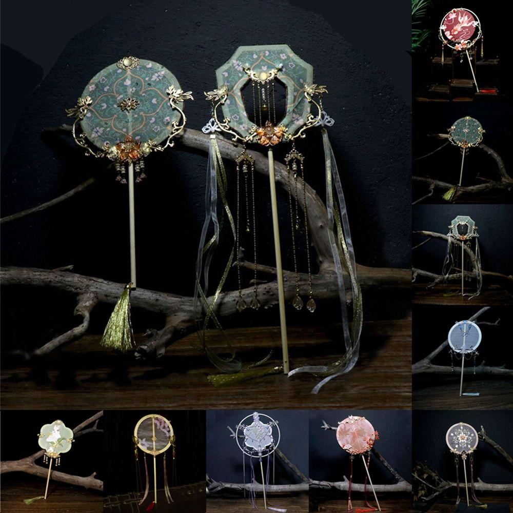 Tassels Bridal Group Fan with Pendant Silk Fan Photography Props Chinese Embroidery Fan Wedding 5
Tassels Bridal Group Fan with Pendant Silk Fan Photography Props Chinese Embroidery Fan Wedding 5