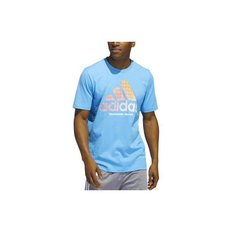 Adidas Round Neck Sports Letter Logo Print Short Sleeve T-Shirt Men Tops Sky-Blue HC6904 S
Adidas Round Neck Sports Letter Logo Print Short Sleeve T-Shirt Men Tops Sky-Blue HC6904 S