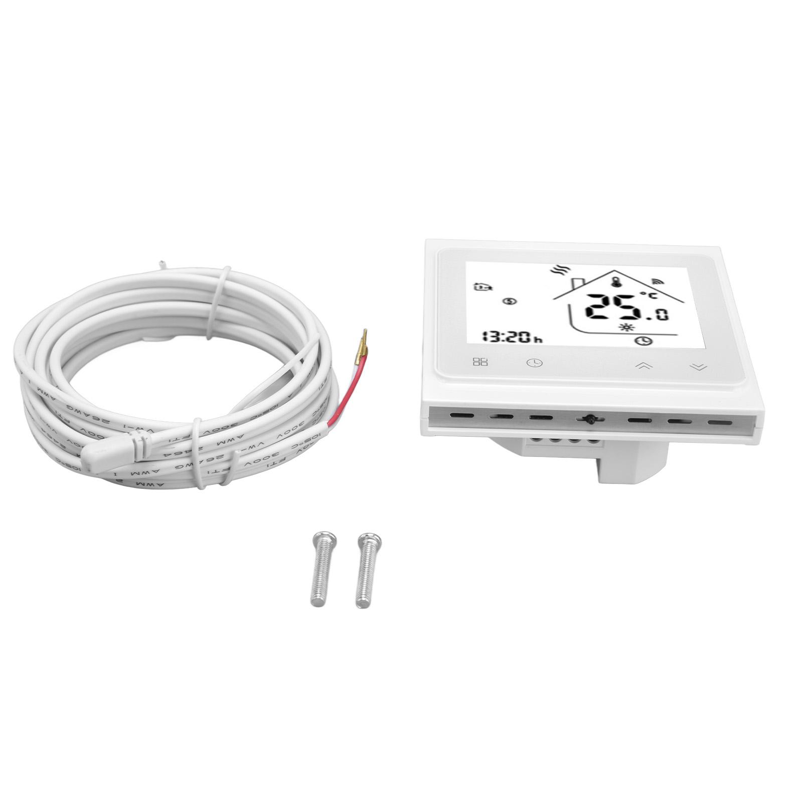 Пульт дистанционного управления Термостат WIFI Голосовой контроллер температуры Переключатель для умного дома 95-240 В переменного тока
Пульт дистанционного управления Термостат WIFI Голосовой контроллер температуры Переключатель для умного дома 95-240 В переменного тока