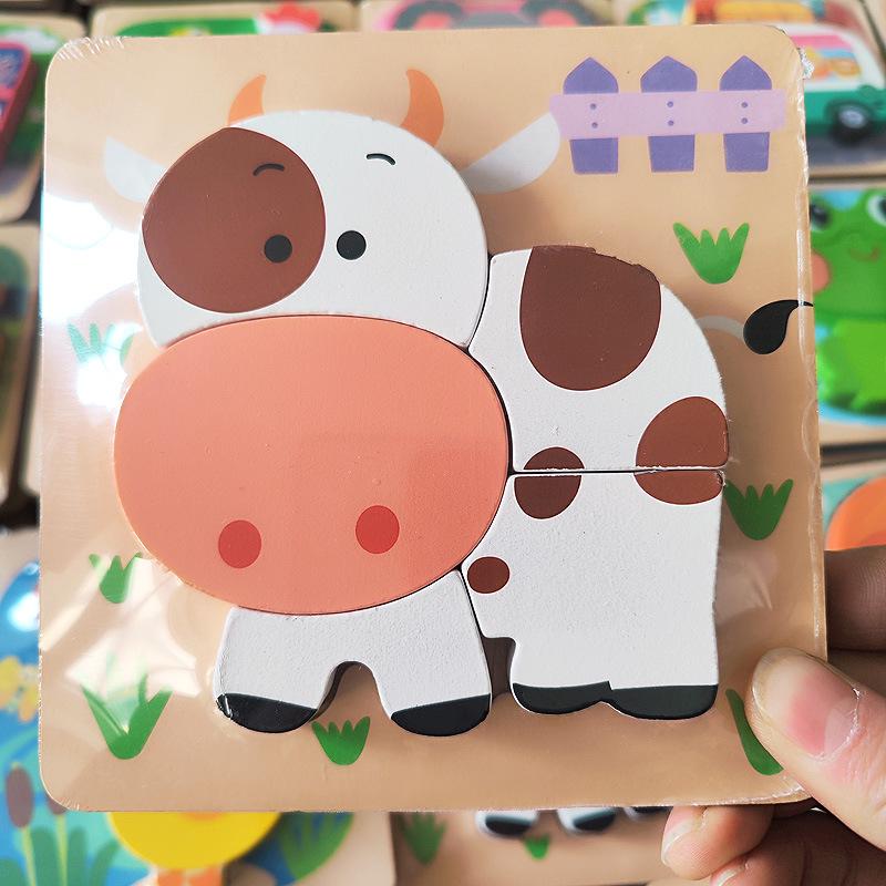 3D Дерев яний пазл для розвитку дітей раннього віку
3D Дерев яний пазл для розвитку дітей раннього віку