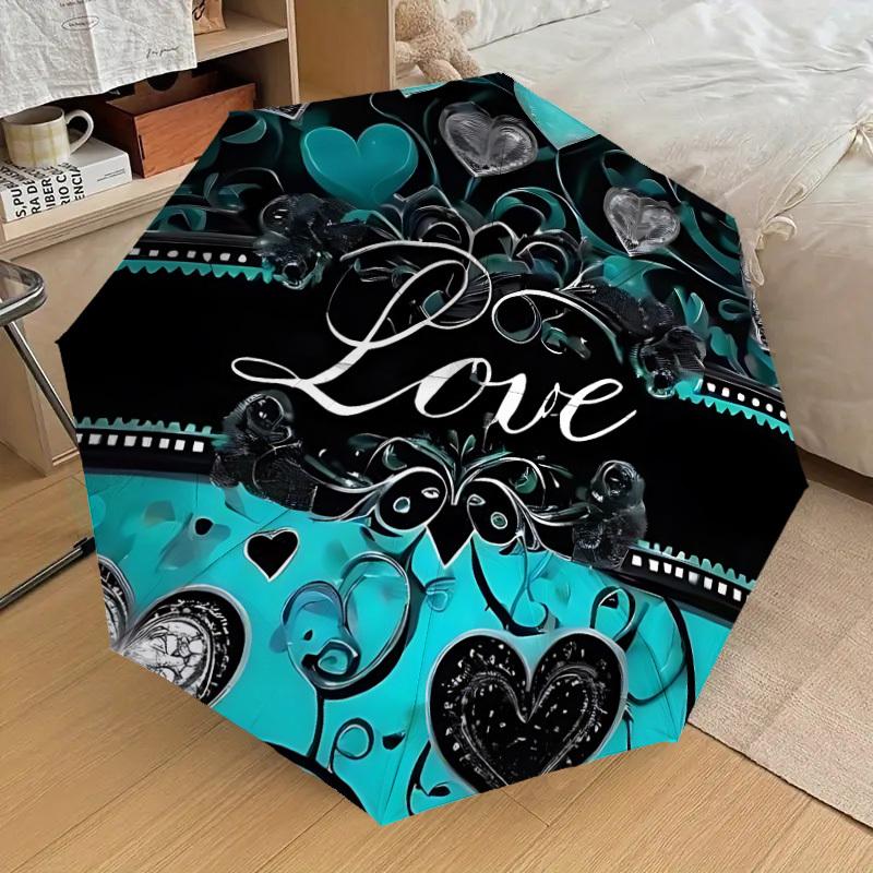 1pc Heart Love Decorations Automatic Folding Umbrella, Casual Outdoor Accessory, Birthday Festival Gift yy251126142
1pc Heart Love Decorations Automatic Folding Umbrella, Casual Outdoor Accessory, Birthday Festival Gift yy251126142