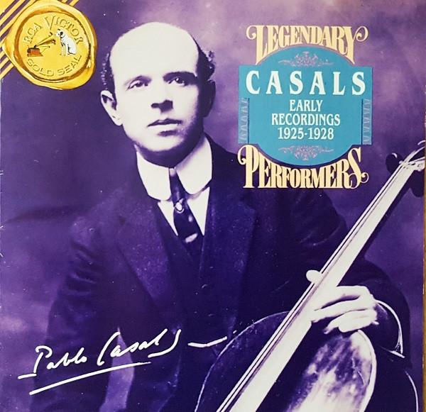 CD PABLO CASALS - Early Recordings 1925-1928 09026616162 RCA Victor Gold 1994 US ObiClassical Used
CD PABLO CASALS - Early Recordings 1925-1928 09026616162 RCA Victor Gold 1994 US ObiClassical Used