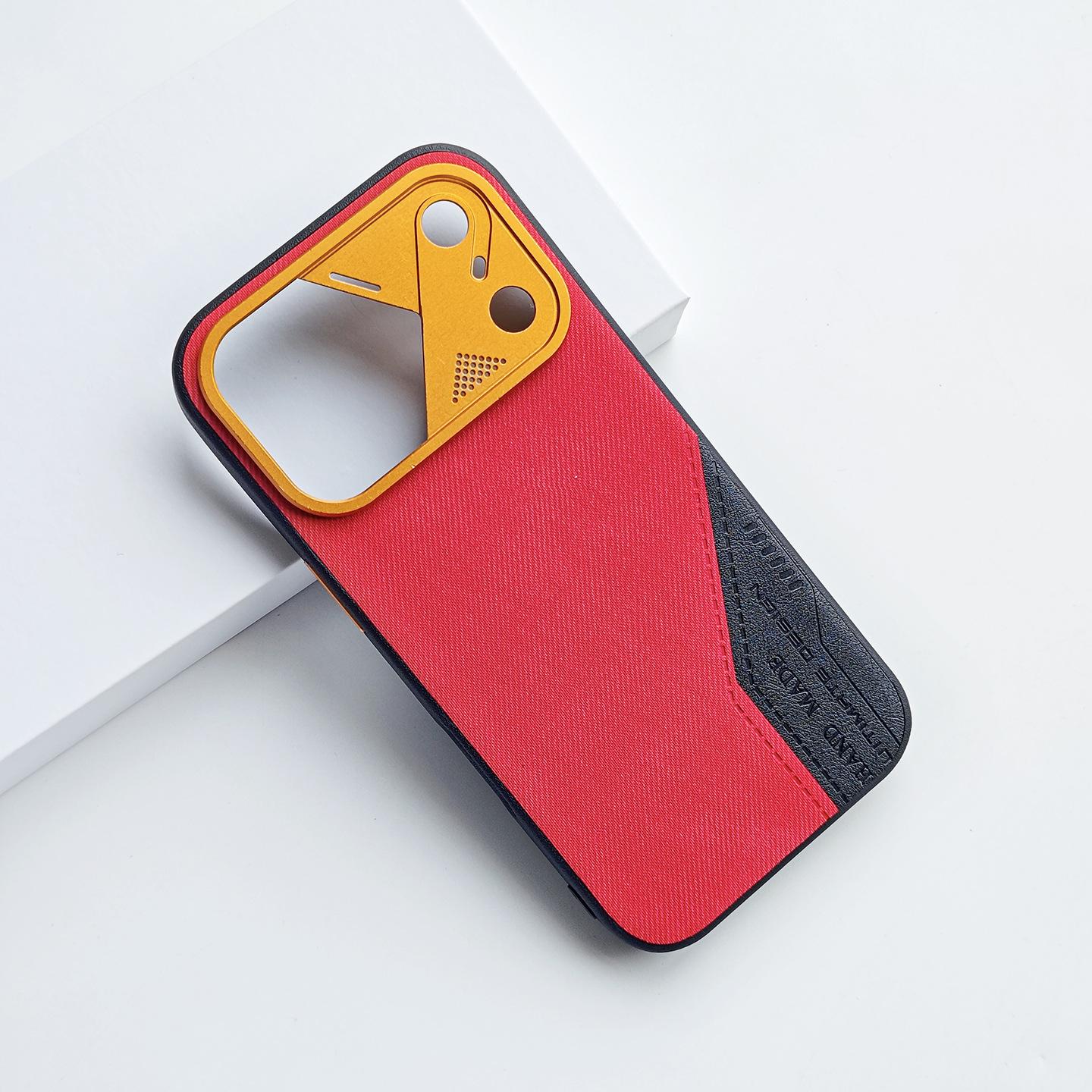 Denim Fabric Embossed Leather Case For iPhone 17 Pro Max Metal Camera Protector Precise Hole Protection Contrast Color Cover iPhone17 Pro Max
Denim Fabric Embossed Leather Case For iPhone 17 Pro Max Metal Camera Protector Precise Hole Protection Contrast Color Cover iPhone17 Pro Max