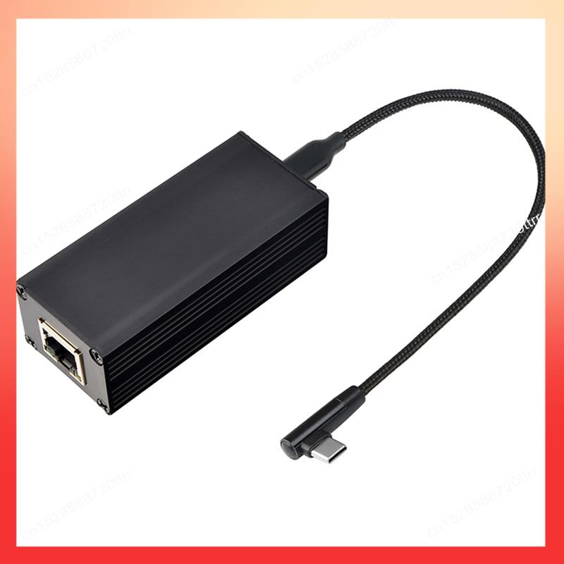 ABNR POE Power Supply Network Card POE To USB-C Network Card POE Network Card 5V 9V Adaptive USB-C Network Card Replacement чорний
ABNR POE Power Supply Network Card POE To USB-C Network Card POE Network Card 5V 9V Adaptive USB-C Network Card Replacement чорний
