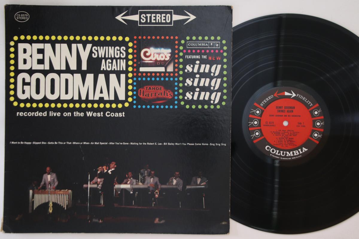 LP Record BENNY GOODMAN - Benny Goodman Swings Again CS8379 COLUMBIA 1960 US Jazz Used
LP Record BENNY GOODMAN - Benny Goodman Swings Again CS8379 COLUMBIA 1960 US Jazz Used