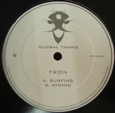 12inch Record TRON - Surfing / Atomic GTR12026 Global Thang 2001 UK Dance & Electronica Used
12inch Record TRON - Surfing / Atomic GTR12026 Global Thang 2001 UK Dance & Electronica Used