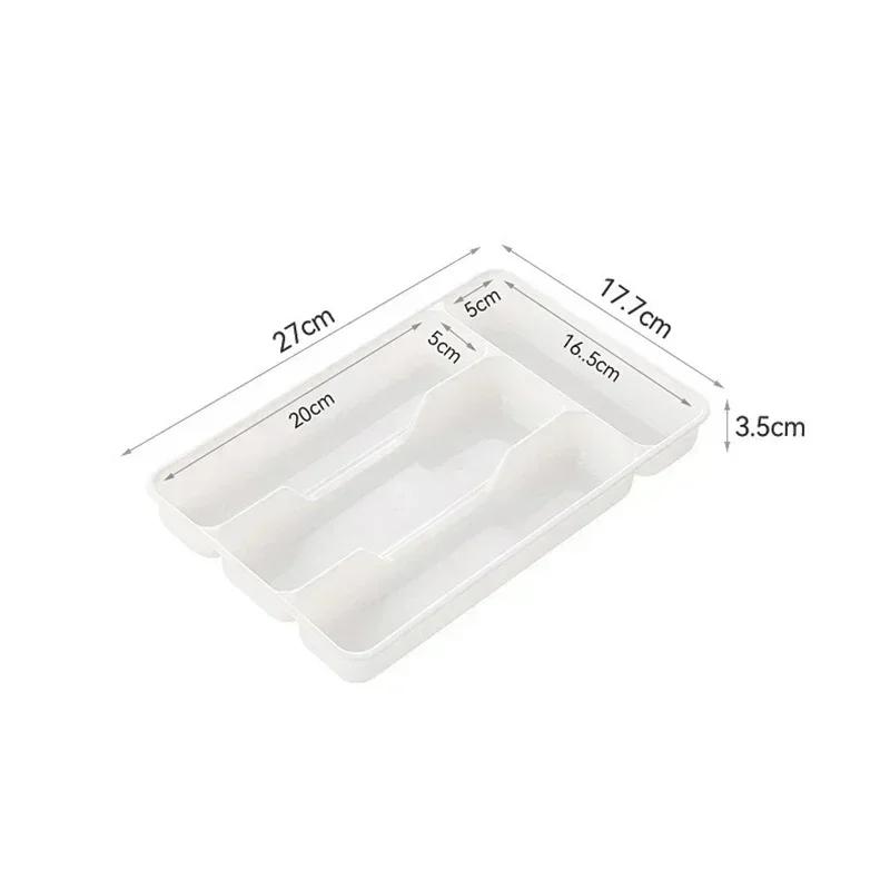S/L Easy Clean Compartments Cutlery Organizer Daily Drawer Divider Tray Rectangle Home Kitchen Spoon Fork Separation Box
S/L Easy Clean Compartments Cutlery Organizer Daily Drawer Divider Tray Rectangle Home Kitchen Spoon Fork Separation Box