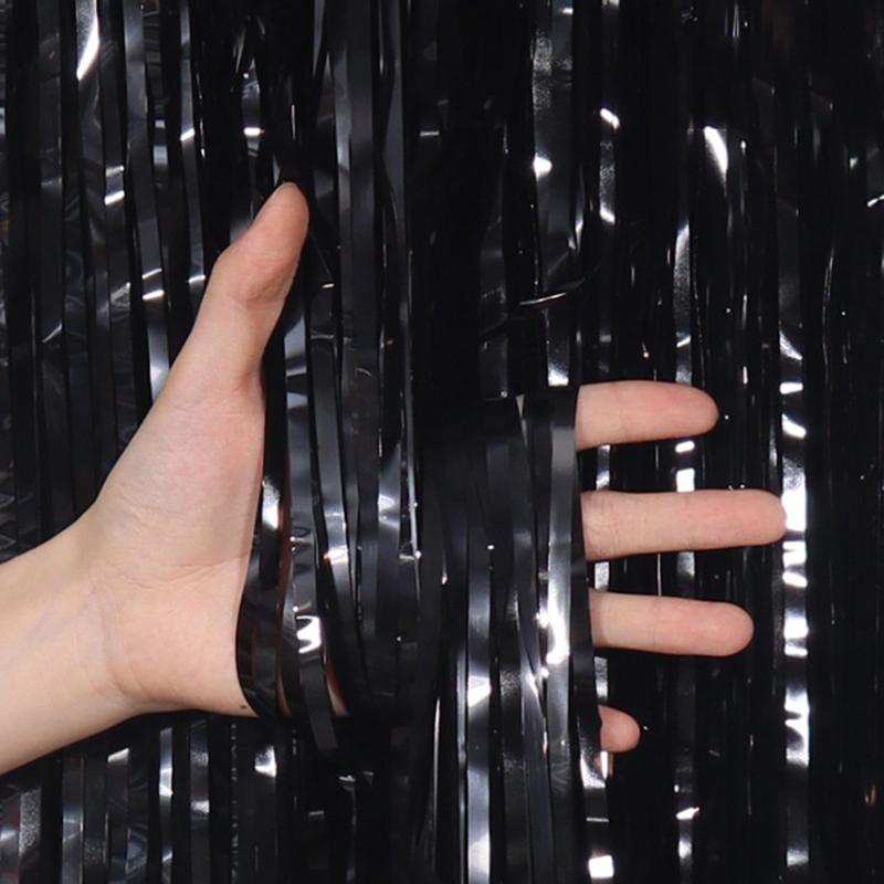 Party Rain Curtain Wholesale Bright Aluminum Foil Ribbon Birthday Parti Wedding Festival Celebration Christmas Decoration Tassel 1pc чёрный
Party Rain Curtain Wholesale Bright Aluminum Foil Ribbon Birthday Parti Wedding Festival Celebration Christmas Decoration Tassel 1pc чёрный