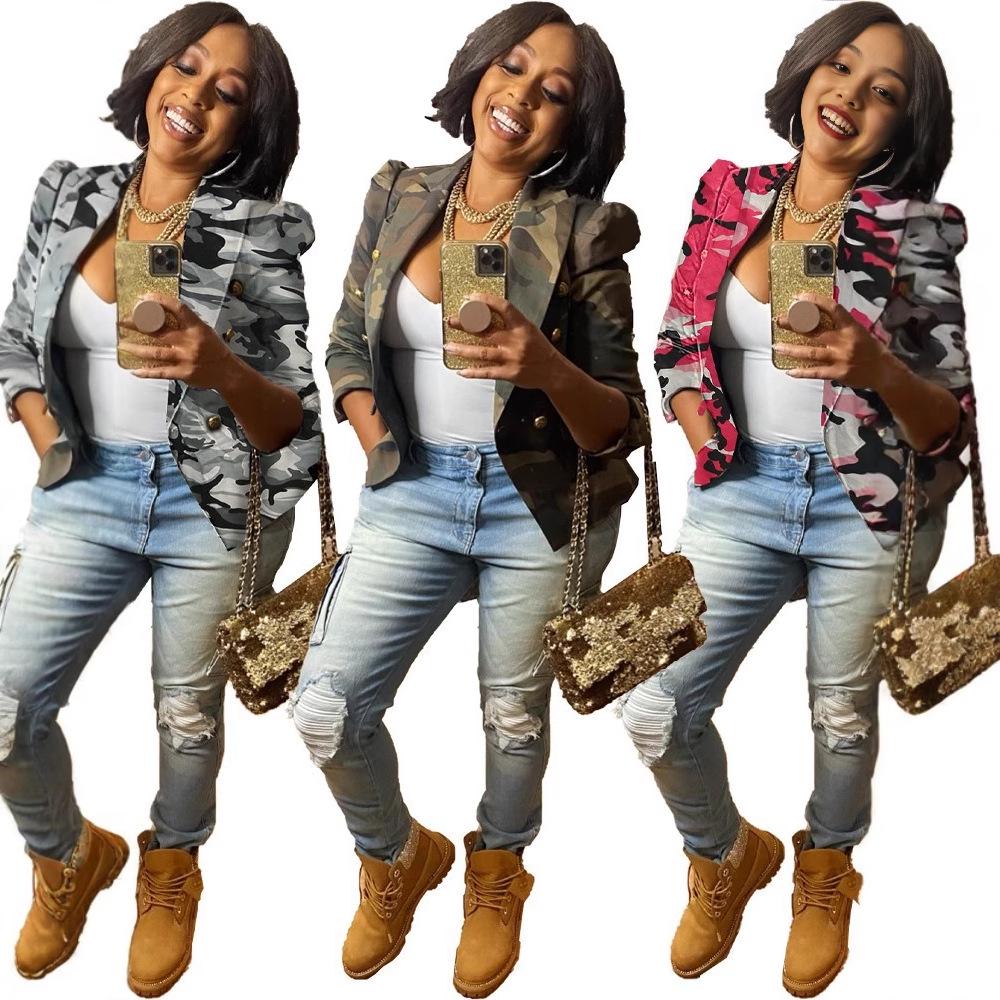 New Camouflage Print Single-Breasted Women s Top XL червоний
New Camouflage Print Single-Breasted Women s Top XL червоний