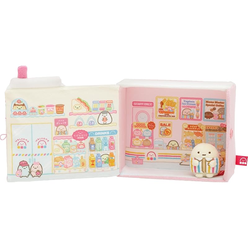 San-X Sumikkogurashi Waku Waku Tapioka Convenience Store scene plush toy Tapitapi Mart MO87401 H150×W185×D75mm
San-X Sumikkogurashi Waku Waku Tapioka Convenience Store scene plush toy Tapitapi Mart MO87401 H150×W185×D75mm