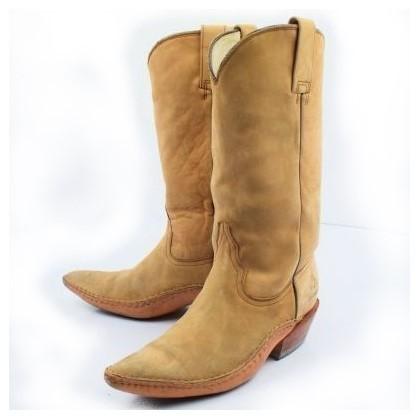 El Canelo Leather Western Pecos Boots 22.5 Beige
El Canelo Leather Western Pecos Boots 22.5 Beige