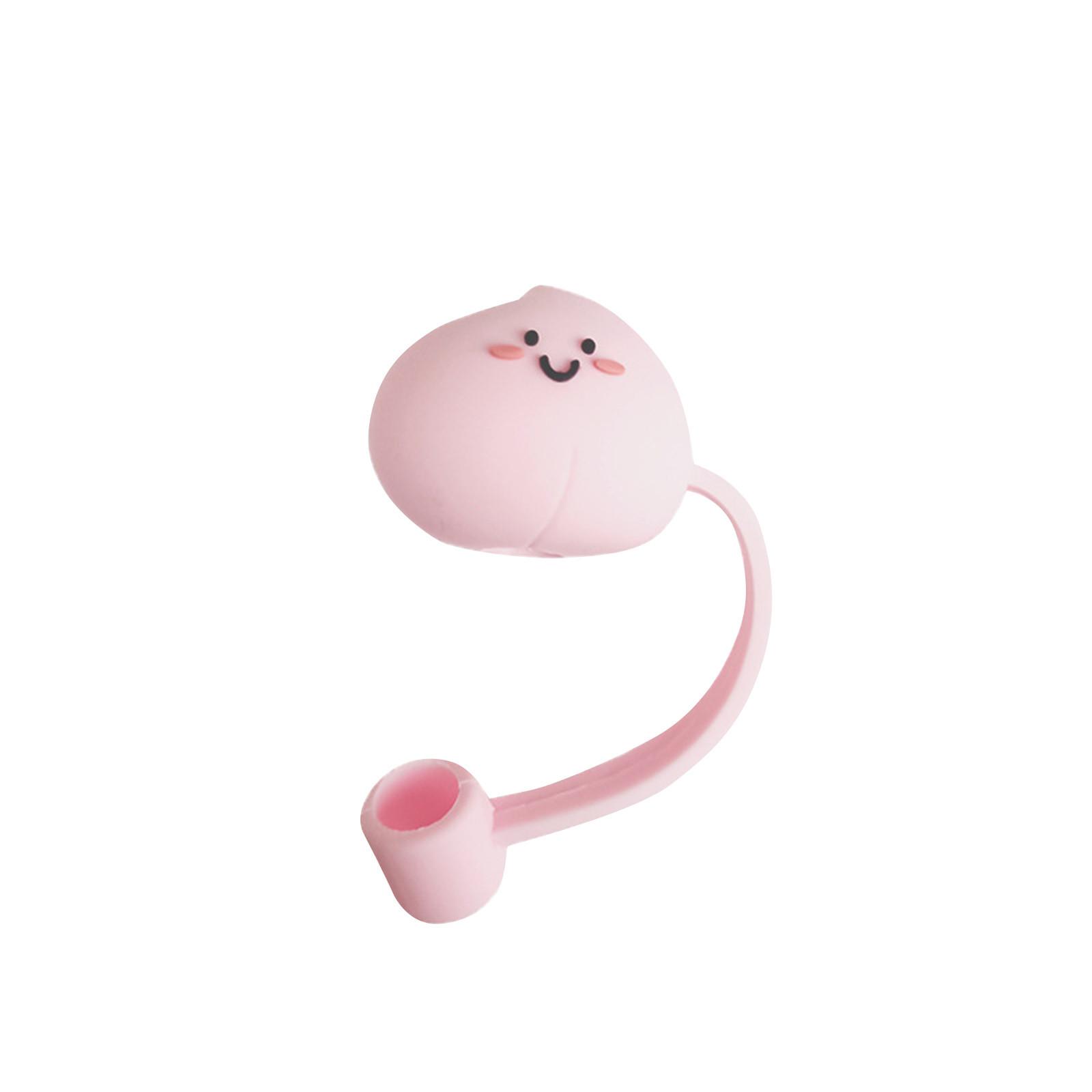 Cartoon Soft Silicone Dustproof Straw Cap Cover Flexible Straw Protector for Reusable Drinking Straws Suitable for Various Straw Sizes One Size
Cartoon Soft Silicone Dustproof Straw Cap Cover Flexible Straw Protector for Reusable Drinking Straws Suitable for Various Straw Sizes One Size