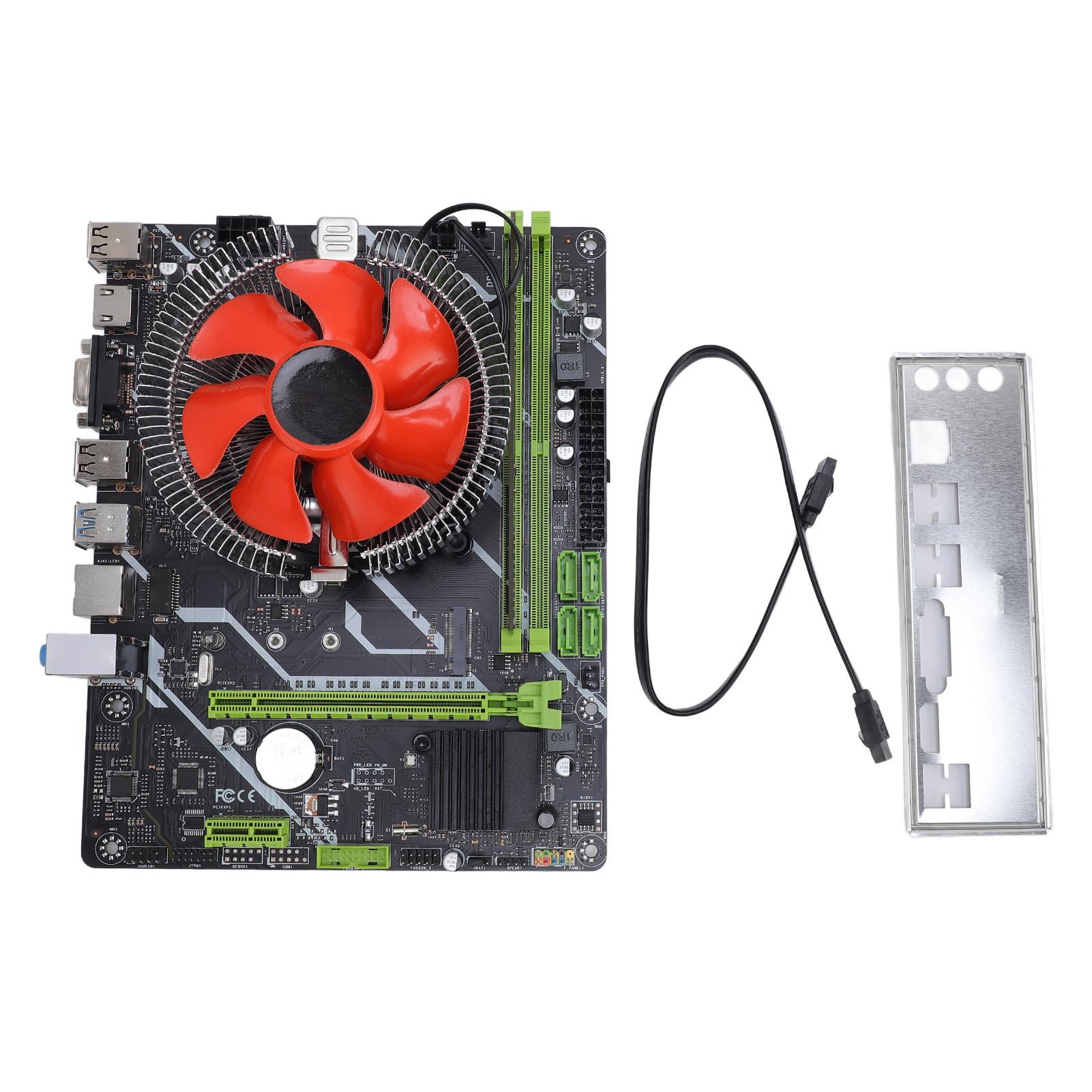 Computer Motherboard Kit Double Channel 16G DDR4 Memory M.2 PCI E 16X Slot Desktop Compter
Computer Motherboard Kit Double Channel 16G DDR4 Memory M.2 PCI E 16X Slot Desktop Compter