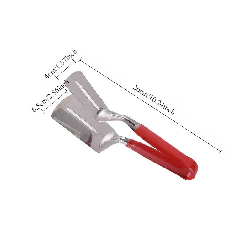 Heat-resistant Extended Handle Scraper Stainless Steel Cooking Tongs Food Spatula Tongs Frying Steak Fish Bread Barbecue Pizza
Heat-resistant Extended Handle Scraper Stainless Steel Cooking Tongs Food Spatula Tongs Frying Steak Fish Bread Barbecue Pizza