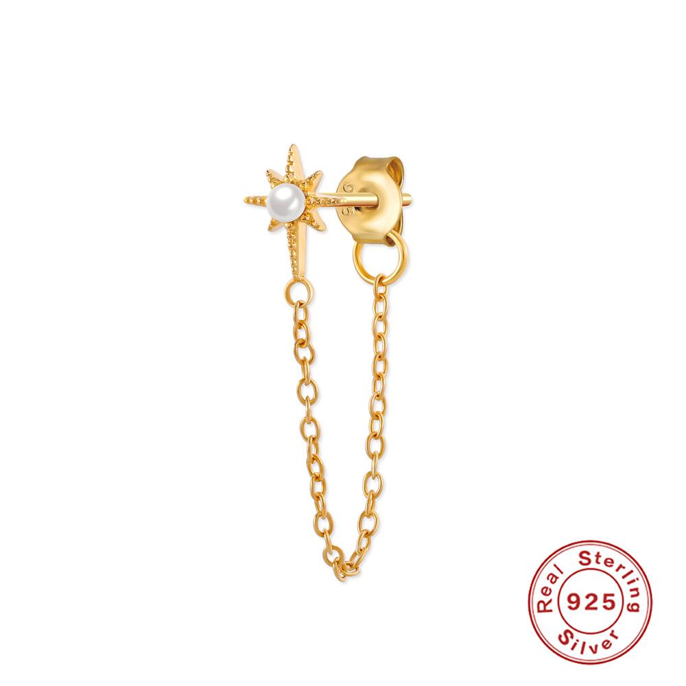 S925 Sterling Silver Fringed Chain Earrings Stud Earrings Fashion Punk Earrings Colorful Rainbow Color Scheme Youth Earrings 925 Silver
S925 Sterling Silver Fringed Chain Earrings Stud Earrings Fashion Punk Earrings Colorful Rainbow Color Scheme Youth Earrings 925 Silver