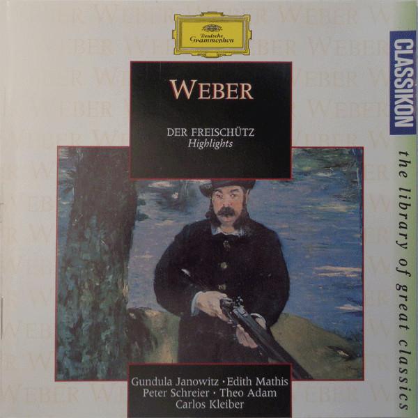 CD JANOWITZ, MATHIS, ADAM; KLEIBER - Weber: Der Freischutz (Highlights) 4394402 Deutsche Grammo 1994 Europe Classical Used
CD JANOWITZ, MATHIS, ADAM; KLEIBER - Weber: Der Freischutz (Highlights) 4394402 Deutsche Grammo 1994 Europe Classical Used