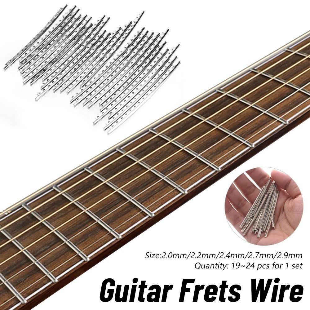 2.7mm Guitar Fret Wire Stainless Steel Guitar Replacement Parts New Fingerboard Frets Ukulele Ukulele 1.6mm X 18
2.7mm Guitar Fret Wire Stainless Steel Guitar Replacement Parts New Fingerboard Frets Ukulele Ukulele 1.6mm X 18