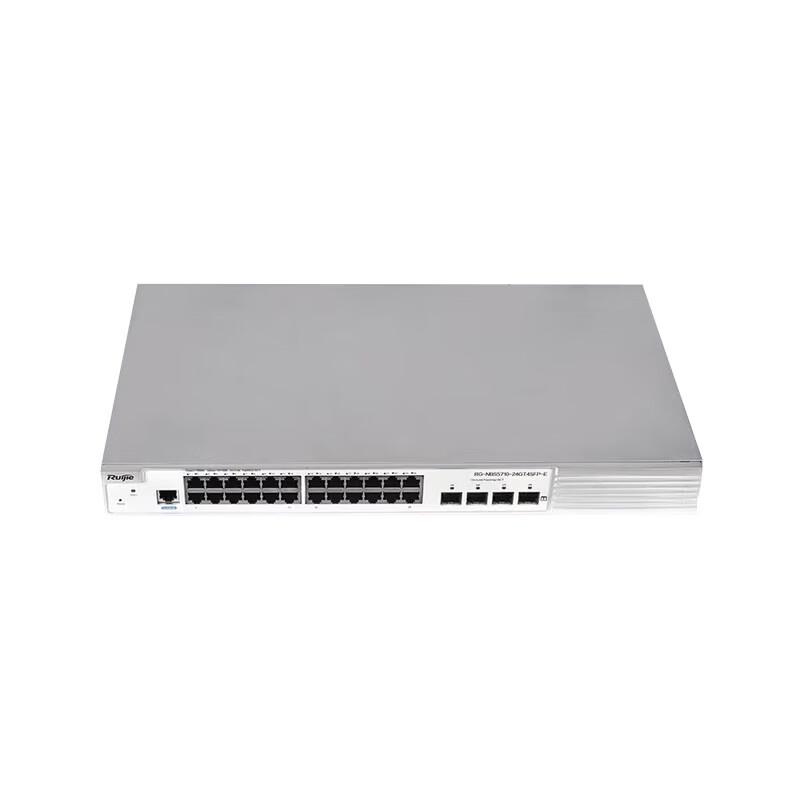 Ruijie RG-NBS5710-24GT4SFP-E 24-Port Gigabit Managed Switch
Ruijie RG-NBS5710-24GT4SFP-E 24-Port Gigabit Managed Switch