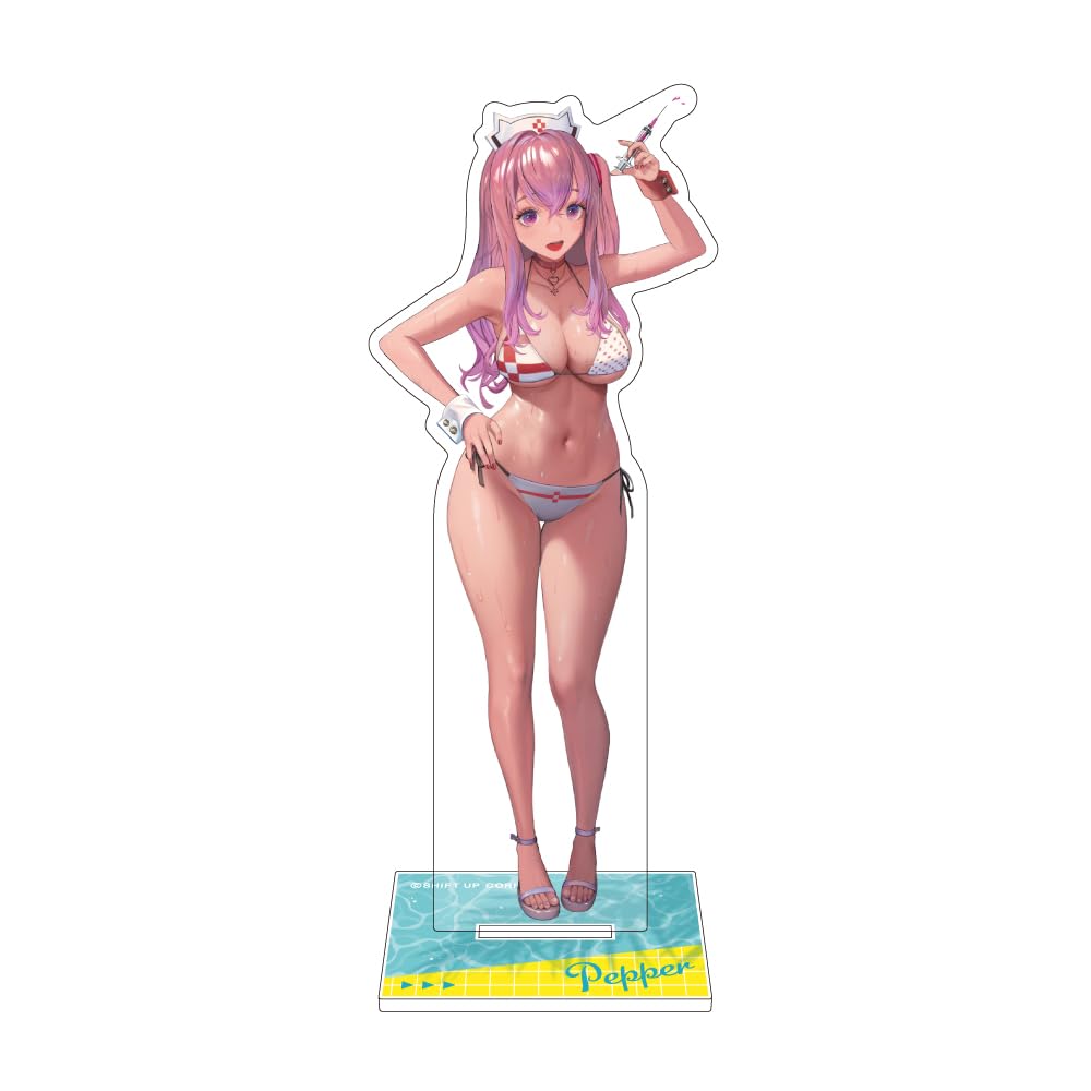 Algernon Product NIKKE Pepper Approx. W48~104mm x H120mm Acrylic Stand Made of Acrylic
Algernon Product NIKKE Pepper Approx. W48~104mm x H120mm Acrylic Stand Made of Acrylic