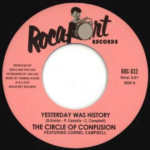 7inch Record CIRCLE OF CONFUSION, CORNEL CAMPBEL - Yesterday Was History / (Tcoc Yeste ROC032 Rocafort 2019 Europe Reggae, Ska & Dub
7inch Record CIRCLE OF CONFUSION, CORNEL CAMPBEL - Yesterday Was History / (Tcoc Yeste ROC032 Rocafort 2019 Europe Reggae, Ska & Dub