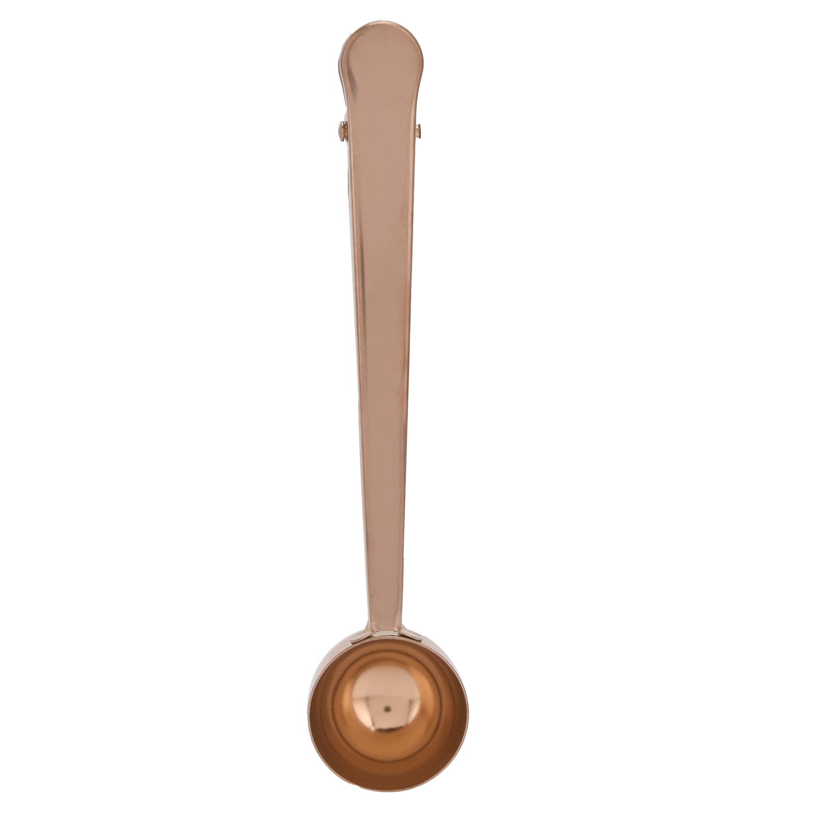 Stainless Steel Coffee Clip Spoon Multifunctional Milk Powder Measuring Spoon for HomeRose Gold розового золота
Stainless Steel Coffee Clip Spoon Multifunctional Milk Powder Measuring Spoon for HomeRose Gold розового золота