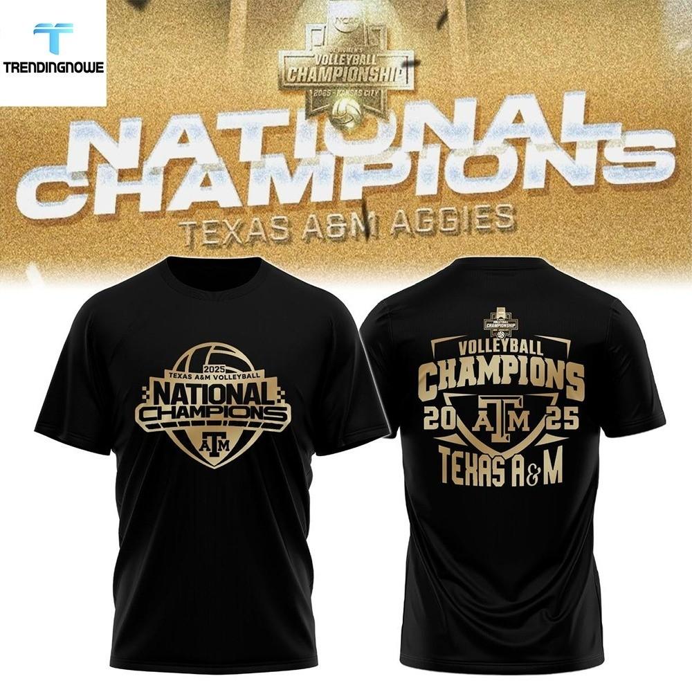 Texas AampM Aggies Volleyball National Champions TShirt Unisex T-Shirt M
Texas AampM Aggies Volleyball National Champions TShirt Unisex T-Shirt M