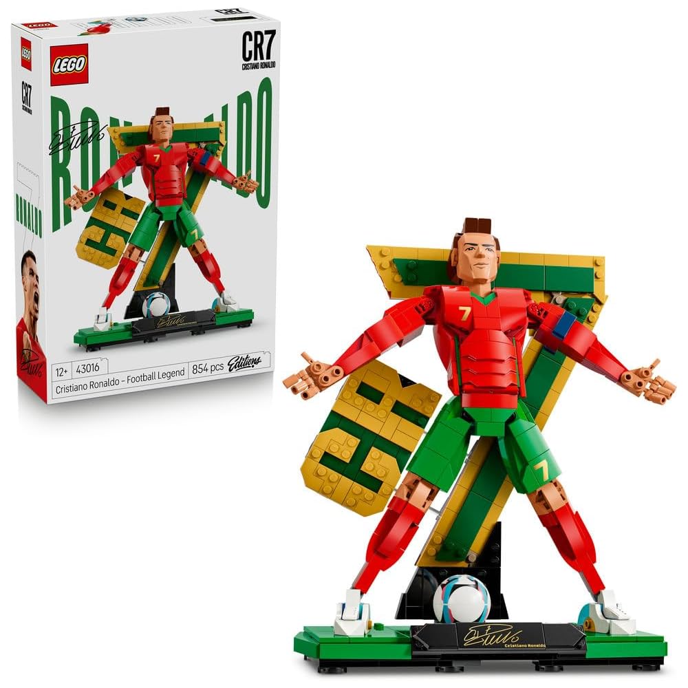 LEGO Cristiano Ronaldo Edition Футбольная Легенда Строительные Блоки Игрушка для Детей Возраста 12-14 лет
LEGO Cristiano Ronaldo Edition Футбольная Легенда Строительные Блоки Игрушка для Детей Возраста 12-14 лет