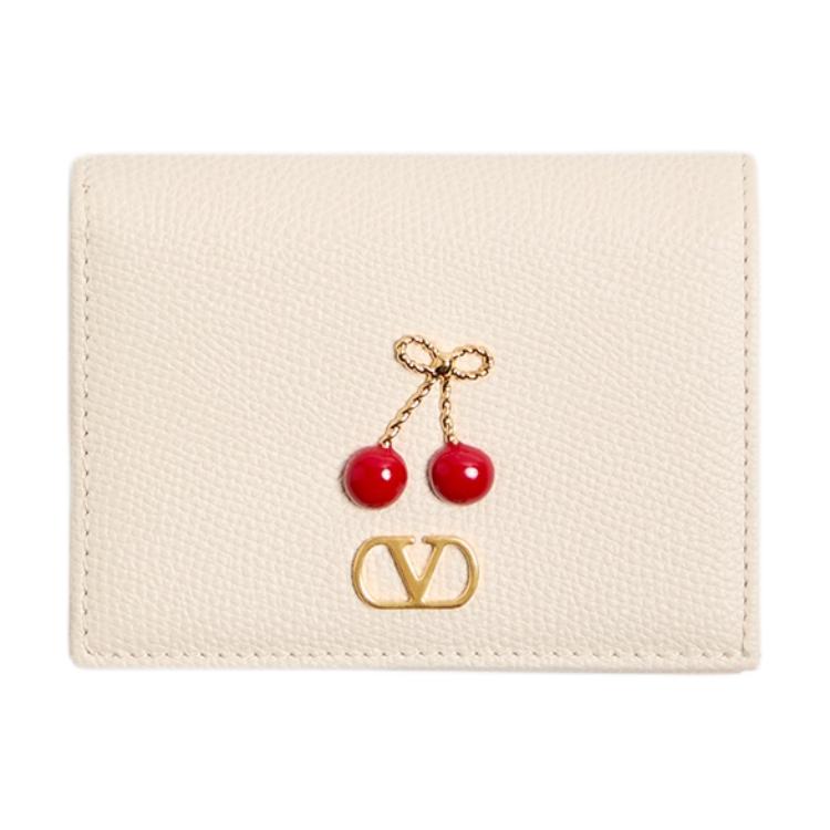 Valentino Cherryfic Cherry Shaped Decor Leather Wallet Women Wallet Light-Ivory 8W2P0AY0WGXI16 Basic Set (Bag+Dust Bag)
Valentino Cherryfic Cherry Shaped Decor Leather Wallet Women Wallet Light-Ivory 8W2P0AY0WGXI16 Basic Set (Bag+Dust Bag)