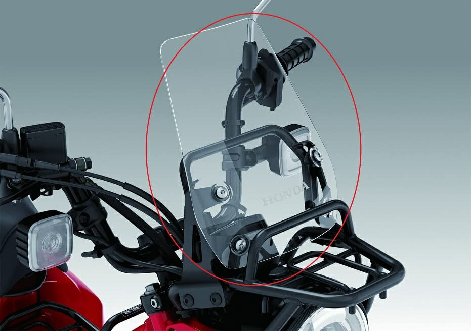 Honda Genuine 23 Year Model CT125 JA65 Windshield Windshield Screen (Hunter Cub) 08R72-K2E-J10ZE
Honda Genuine 23 Year Model CT125 JA65 Windshield Windshield Screen (Hunter Cub) 08R72-K2E-J10ZE