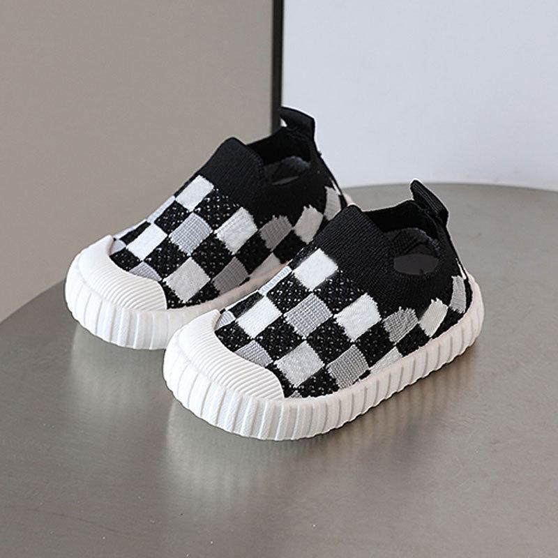 Спортивная обувь для малышей из сетки - кроссовки для мальчиков и девочек, мягкая подошва, защита от падений, 0-3 года Size 31, Inner length 18 cm чёрный
Спортивная обувь для малышей из сетки - кроссовки для мальчиков и девочек, мягкая подошва, защита от падений, 0-3 года Size 31, Inner length 18 cm чёрный