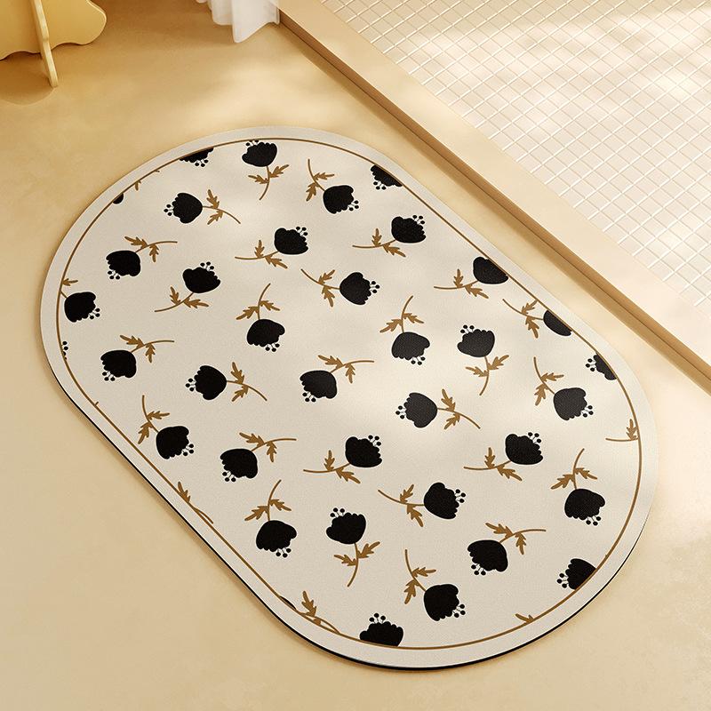 Small and Fresh High-end Bathroom Door Diatom Mud Floor Mat for Toilet Special Carpet Anti-slip Quick-drying and Dirty-resistant Foot Mat 40 * 60Cm
Small and Fresh High-end Bathroom Door Diatom Mud Floor Mat for Toilet Special Carpet Anti-slip Quick-drying and Dirty-resistant Foot Mat 40 * 60Cm