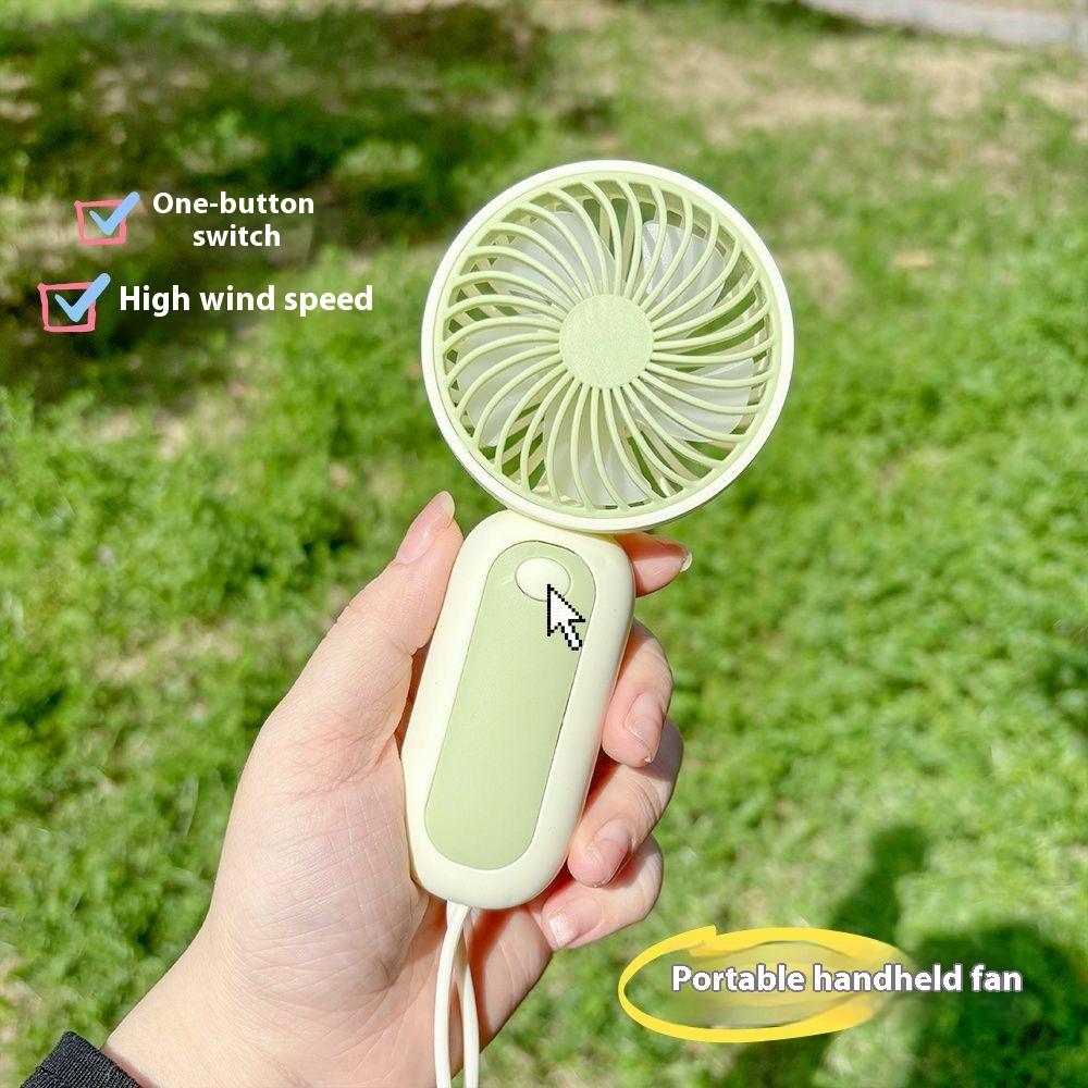 JL8874-Cute Mini Handheld Fan - One - Button Switch, High Wind Speed, Ideal for Colorful Summer (No Battery Included) світло-зелений колір
JL8874-Cute Mini Handheld Fan - One - Button Switch, High Wind Speed, Ideal for Colorful Summer (No Battery Included) світло-зелений колір