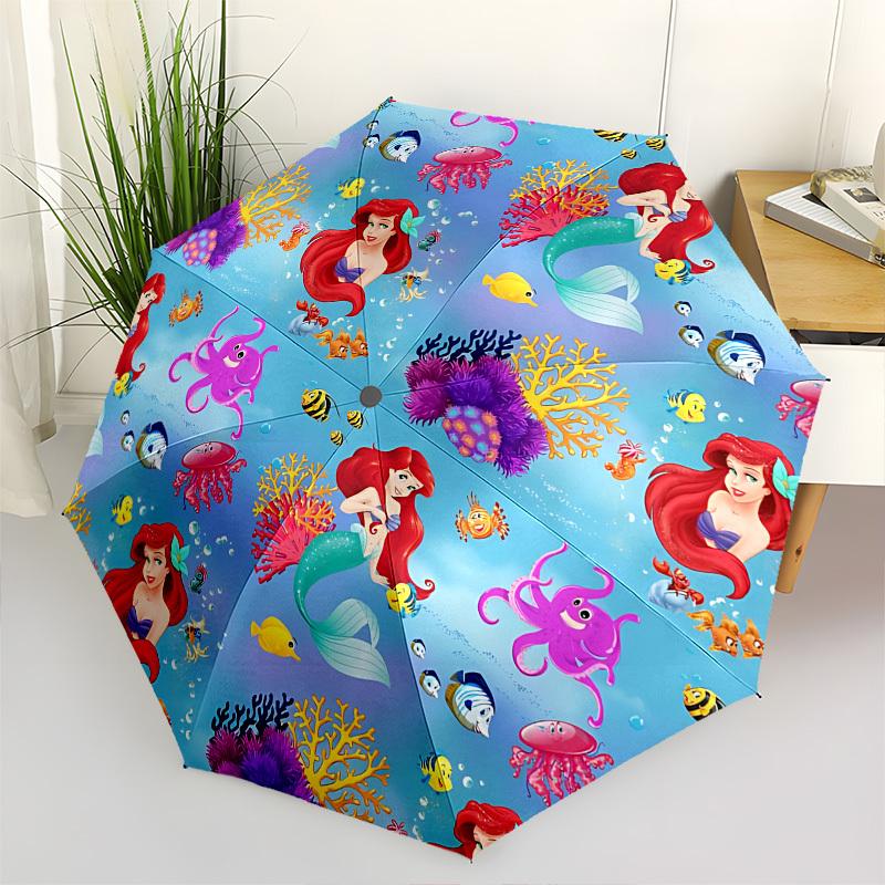 Mermaid Themed Automatic Opening and Closing Umbrella, Brightly Colored 8-rib Portable Umbrella, Suitable for Men and Women, A Perfect Gift for Christ
Mermaid Themed Automatic Opening and Closing Umbrella, Brightly Colored 8-rib Portable Umbrella, Suitable for Men and Women, A Perfect Gift for Christ